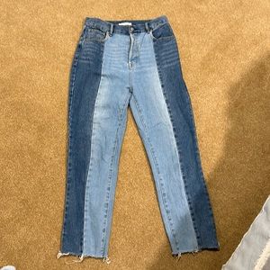 PacSun Color Block Jeans